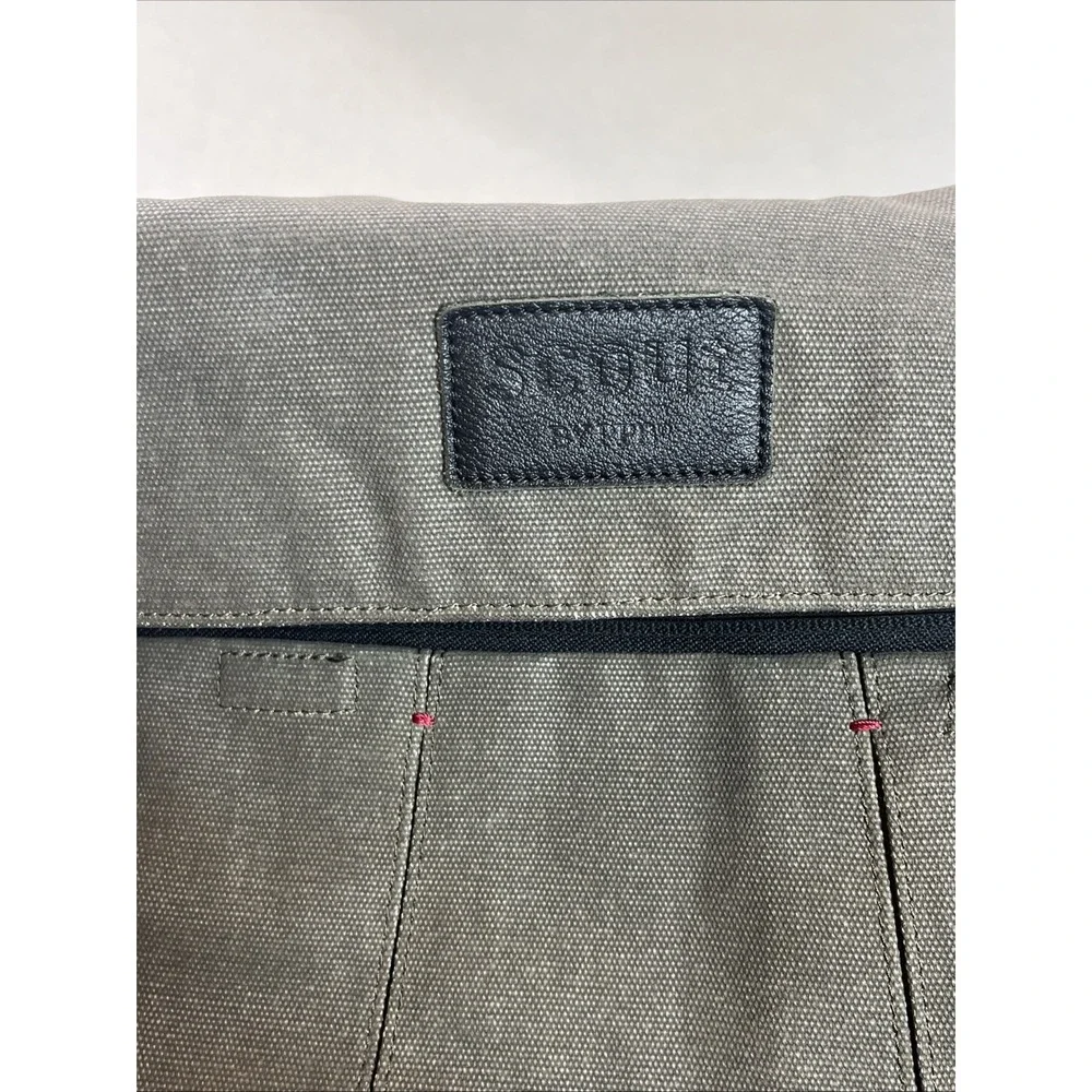 Scout‎ by Petunia Pickle Bottom Diaper Bag OS Olive Green Convertible Canvas